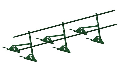 Ограждение кровельное PRESTIGE ZN композит H-600/3,0м (2трубы) ГОСТ Р 53254-2009