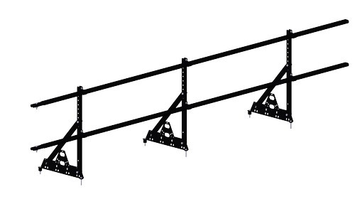 Ограждение кровельное PRESTIGE ZN NEXT H-600/3,0м (2трубы) ГОСТ Р 53254-2009