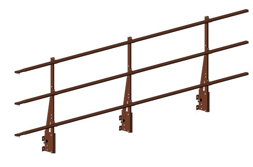 Ограждение парапетное PRESTIGE H-900/3,0м (3трубы) ГОСТ Р 53254-2009 V1; V2