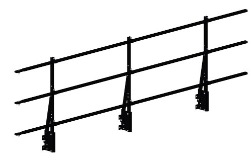 Ограждение парапетное PRESTIGE H-900/3,0м (3трубы) ГОСТ Р 53254-2009 V1; V2