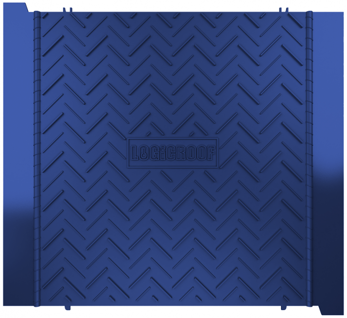 ПВХ Logicroof Walkway Puzzle дорожка синяя 0,6*0,6м 