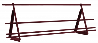 Ограждение кровельное со снегозадержателем Optima 0,65х2м RAL 3005