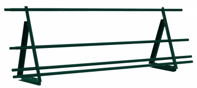 Ограждение кровельное со снегозадержателем Optima 0,65х2м RAL 6005
