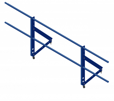 Ограждение кровельное Optima 0,65х2м RAL 5005