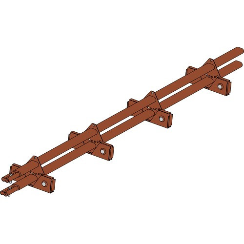 Снегозадержатель PRESTIGE ZN 45*25 (овал) 3,0м фальц