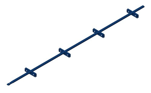 Снегозадержатель PRESTIGE ZN 45*25 (овал) 3,0м SINGLE фальц